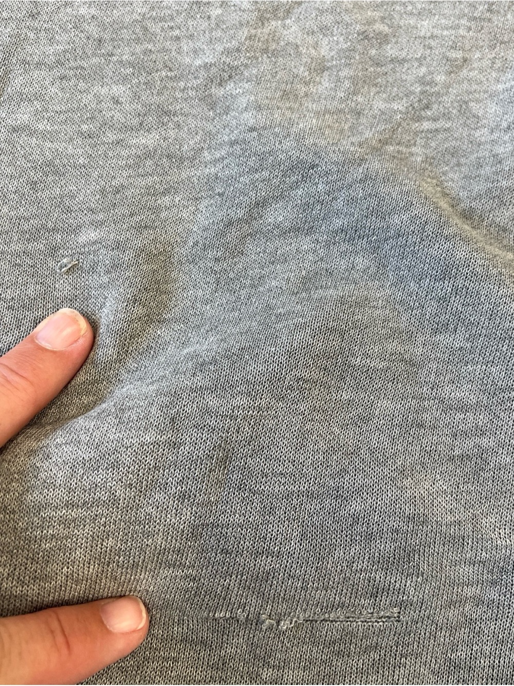 Free People Movement Swingin' It Pullover Poncho Hoodie Sweatshirt Small Gray - Picture 10 of 10